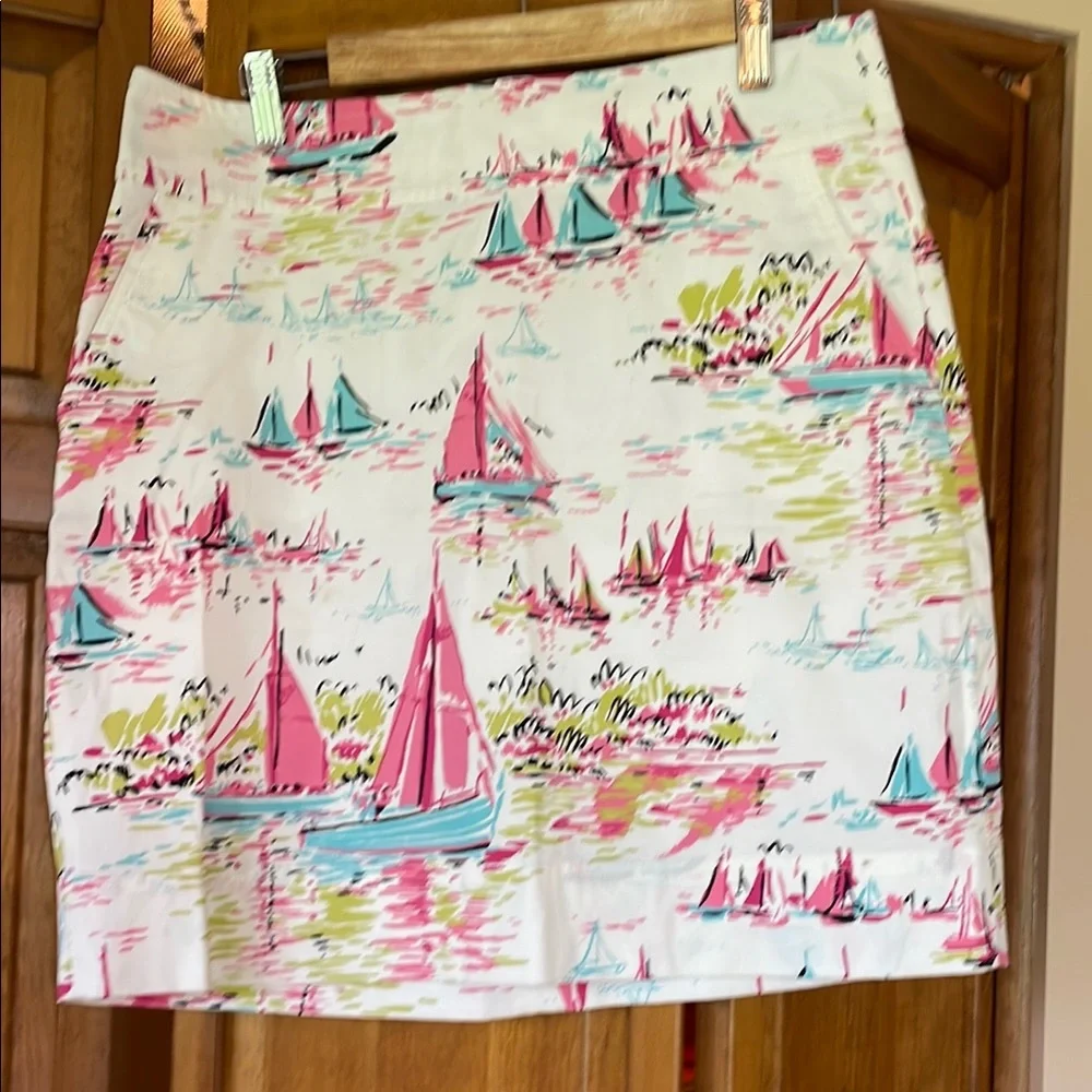 Talbots Nautical Print Women's Skirt - Picture 1 of 9